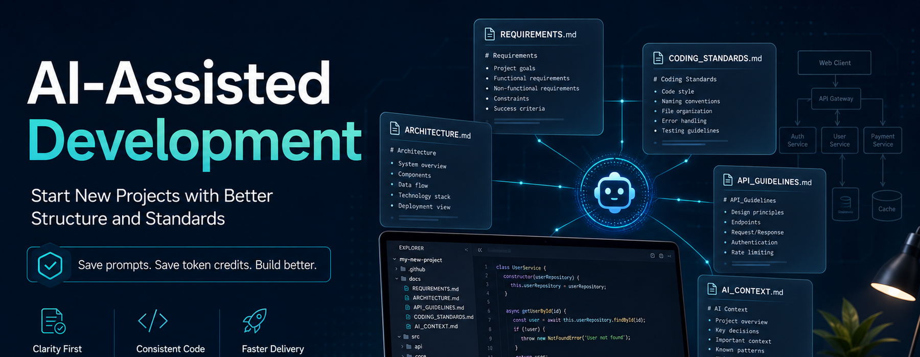 Starting a New Project with AI-Assisted Development: Give AI the Right Structure First